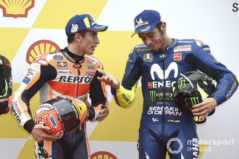 Marc Márquez, Valentino Rossi