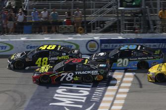 Martin Truex Jr., Furniture Row Racing, Toyota Camry 5-hour ENERGY/Bass Pro Shops Jimmie Johnson, Hendrick Motorsports, Chevrolet Camaro Lowe's for Pros