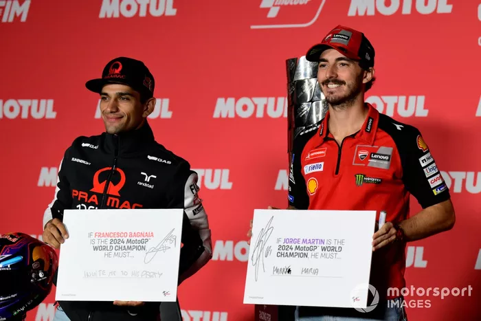 Francesco Bagnaia, Ducati Team, Jorge Martin, Pramac Racing