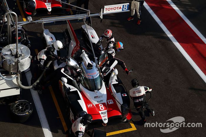 #8 Toyota Gazoo Racing Toyota TS050: Kazuki Nakajima, Fernando Alonso