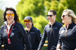 Fernando Alonso, McLaren ve Stoffel Vandoorne, McLaren