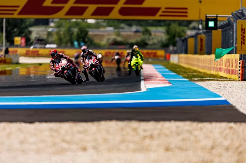 Francesco Bagnaia, Ducati Team, Marc Marquez, Ducati Team