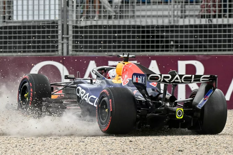 Max Verstappen, accident Red Bull Racing