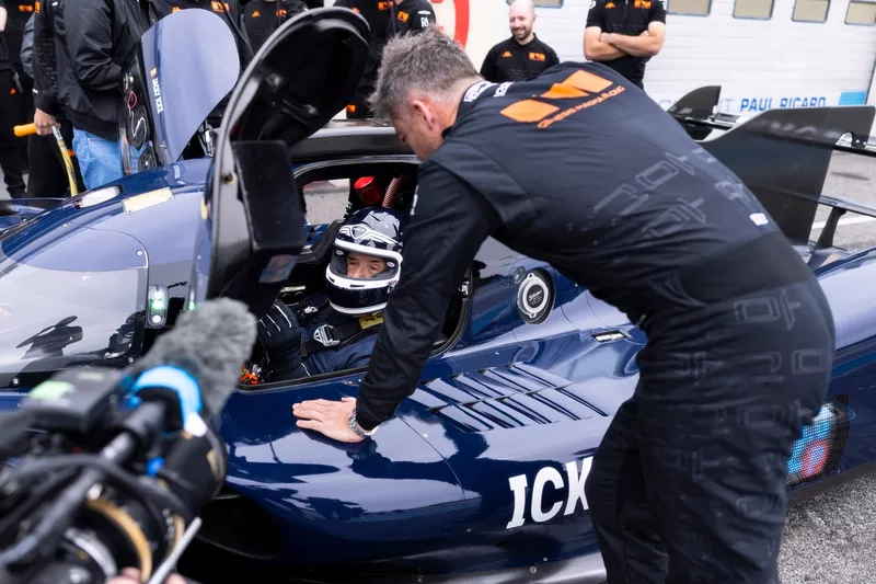 Jacky Ickx, Genesis Magma Racing, Andre Lotterer, Genesis Magma Racing