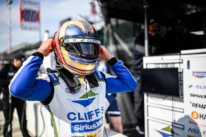  Helio Castroneves, Meyer Shank Racing con Curb Agajanian Honda
