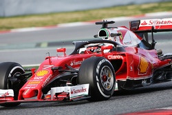 Kimi Räikkönen, Ferrari SF16-H mit Cockpitschutz