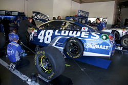 The car of Jimmie Johnson, Hendrick Motorsports Chevrolet