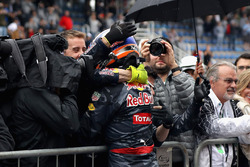 Max Verstappen, Red Bull Racing RB12 viert de derde plaats