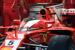Ferrari SF70H, cockpit shield