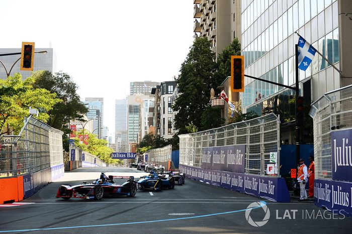 Maro Engel, Venturi, y Sébastien Buemi, Renault e.Dams
