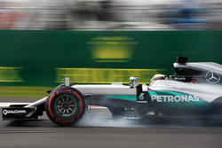 Verbremser: Lewis Hamilton, Mercedes AMG F1 W07 Hybrid