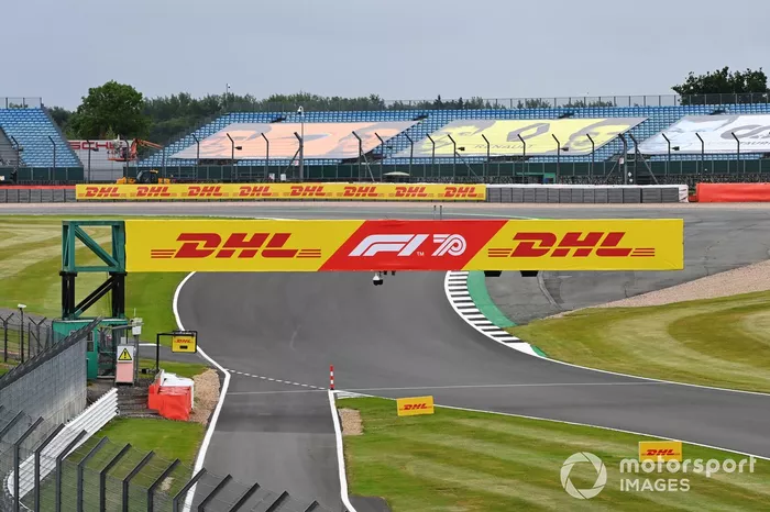 Anuncio de DHL y F1 70º aniversario 