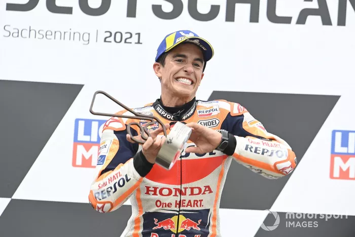 Podio: Ganador Marc Márquez, Repsol Honda Team