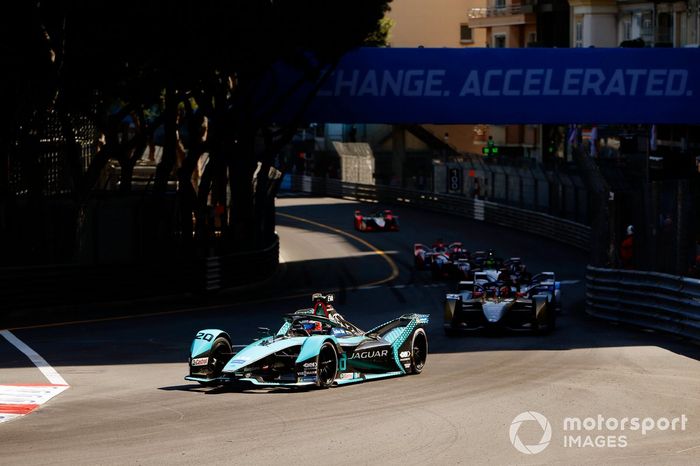 Mitch Evans, Jaguar Racing, Jaguar I-TYPE 5, Jean-Eric Vergne, DS Techeetah, DS E-Tense FE21 