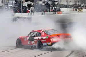 Race winner Justin Allgaier, JR Motorsports, Chevrolet Camaro