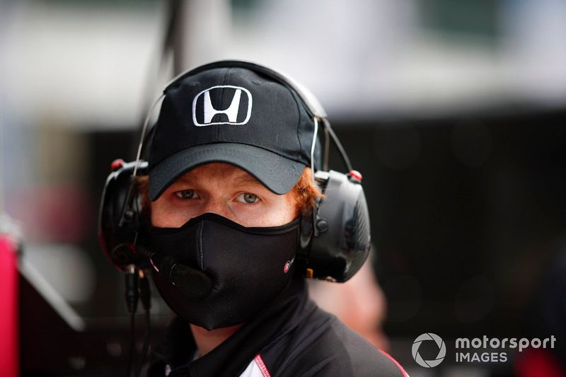 Honda HPD engineer Jack Harvey, Meyer Shank Racing Honda