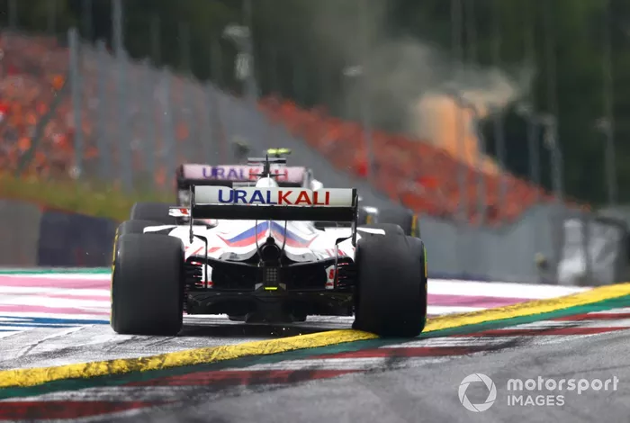 Mick Schumacher, Haas VF-21, Nikita Mazepin, Haas VF-21