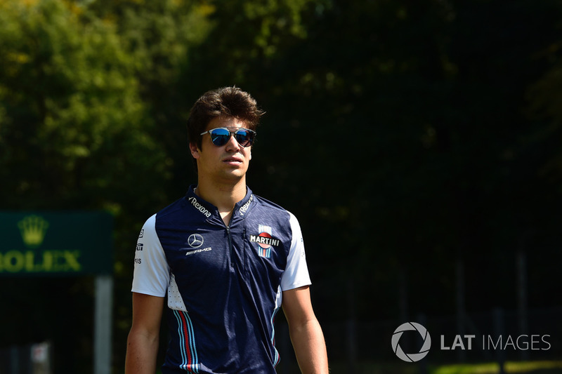 Lance Stroll, Williams Racing ispeziona il cirucito