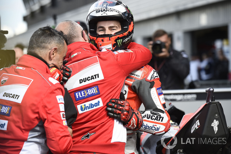 Володар поул-позиції Хорхе Лоренсо, Ducati Team