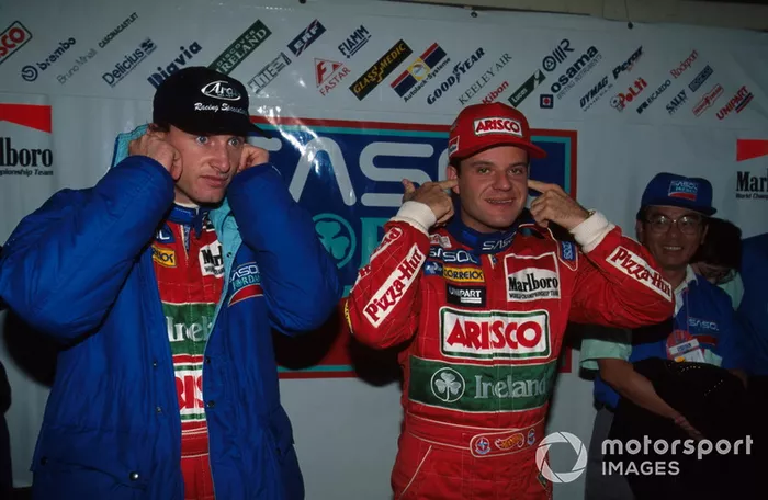 Eddie Irvine, Jordan ve Rubens Barrichello, Jordan