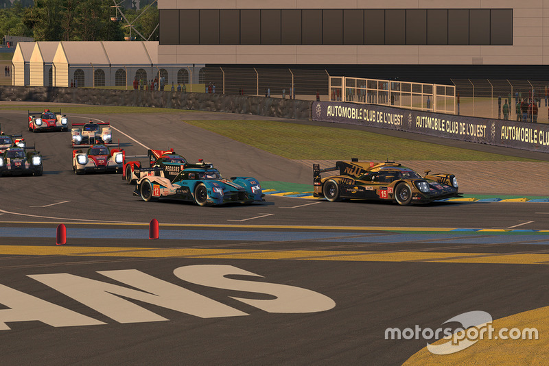 Parrilla de las 24 horas de Le Mans virtuales