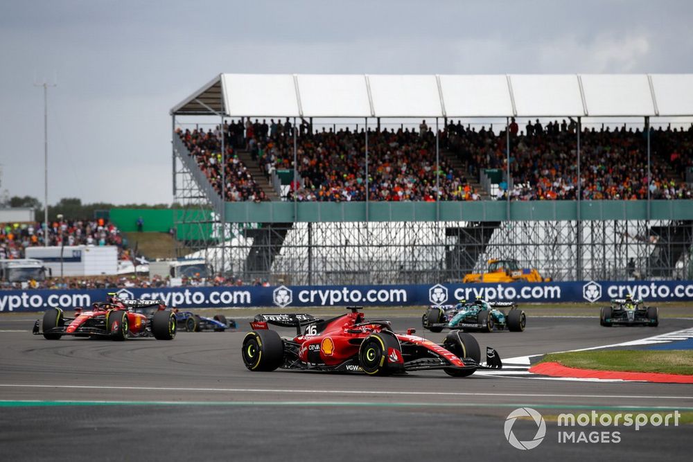 Charles Leclerc, Ferrari SF-23, Carlos Sainz, Ferrari SF-23