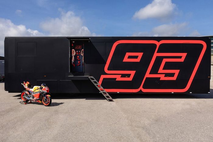 Marc Marquez, Repsol Honda motorhome