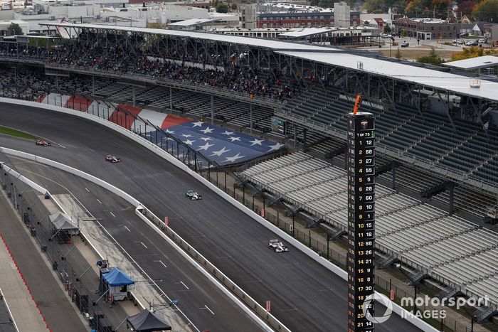 Will Power, Team Penske Chevrolet, Colton Herta, Andretti Harding Steinbrenner Autosport Honda, Alexander Rossi, Andretti Autosport Honda