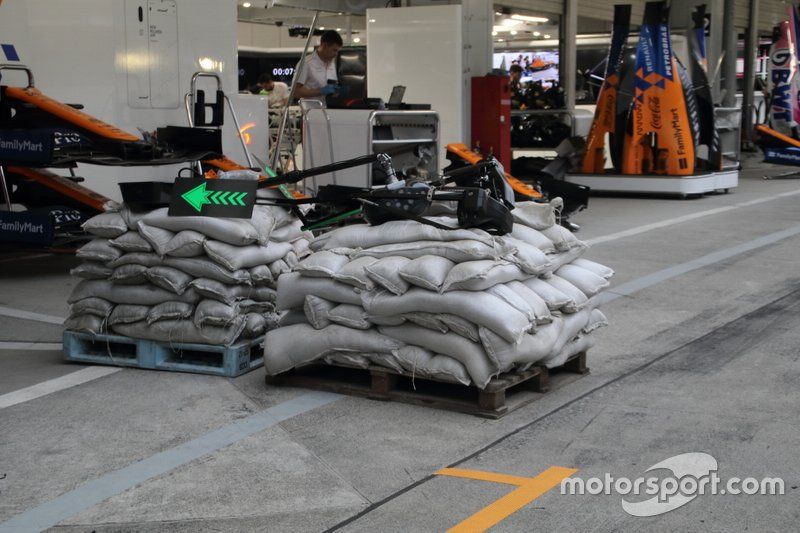 El circuito de Suzuka se prepara para la llegada del tifón Hagibis