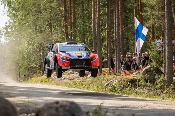 Ott Tänak, Martin Järveoja, Hyundai World Rally Team Hyundai I20 N Rally1