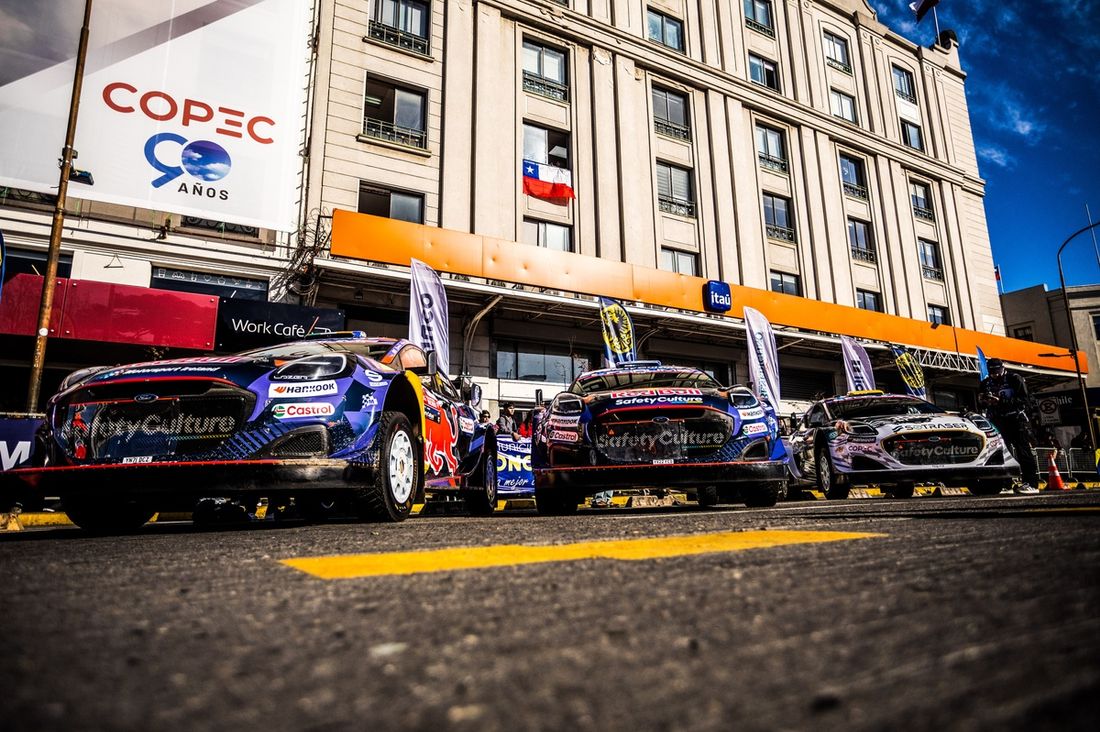 Joshua McErlean, Eoin Treacy, M-Sport Ford World Rally Team Ford Puma Rally1, Grégoire Munster, Louis Louka, M-Sport Ford World Rally Team Ford Puma Rally1, Alberto Heller, Luis Allende, M-Sport Ford World Rally Team Ford Puma Rally1