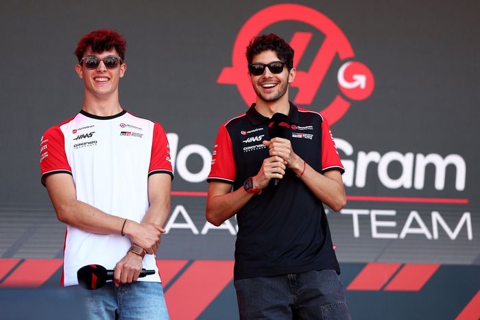 Esteban Ocon, Tim Haas F1, Oliver Bearman, Tim Haas F1