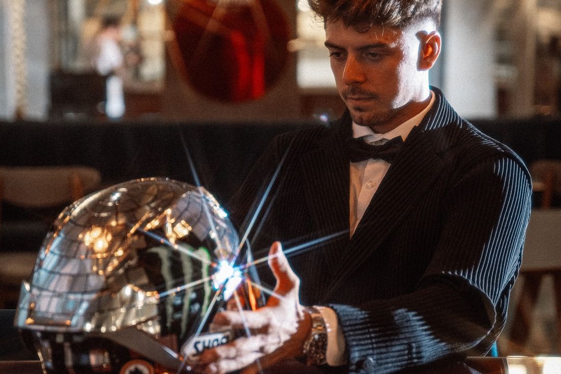 Specjalny kask Fabio Di Giannantonio, VR46 Racing Team 
