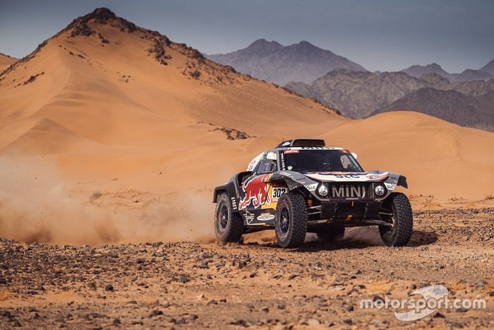 #302 X-Raid Mini JCW Team: Stéphane Peterhansel, Edouard Boulanger