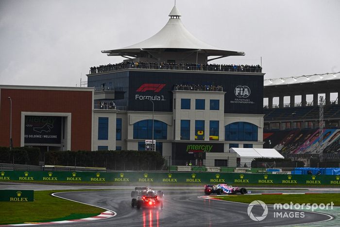 Sergio Pérez, Racing Point RP20, Antonio Giovinazzi, Alfa Romeo Racing C39, Esteban Ocon, Renault F1 Team R.S.20