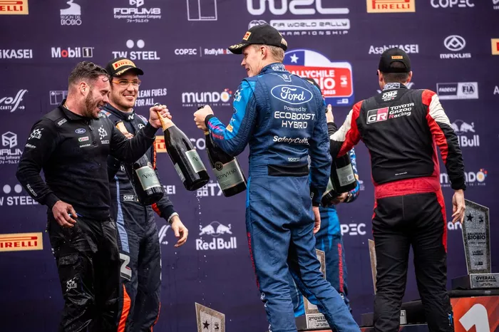 Podio: Ott Tänak, M-Sport Ford World Rally Team