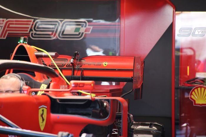 Alerón trasero del Ferrari SF90 