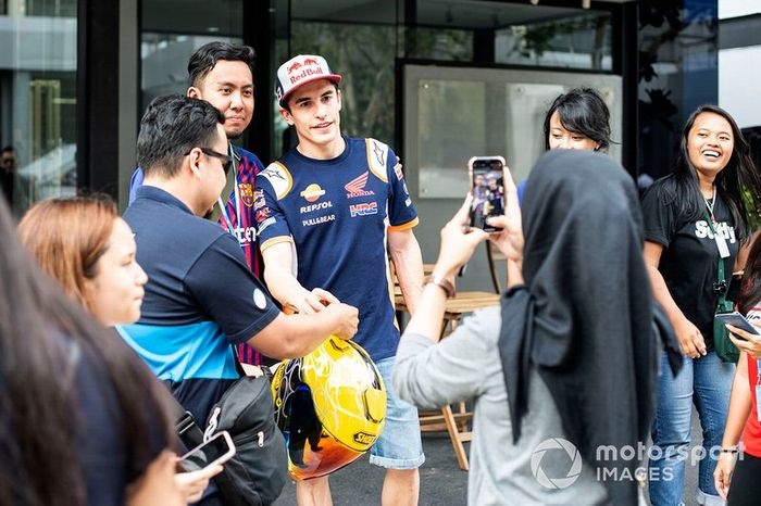 Marc Marquez, Repsol Honda Team visitó Indonesia el fin de semana