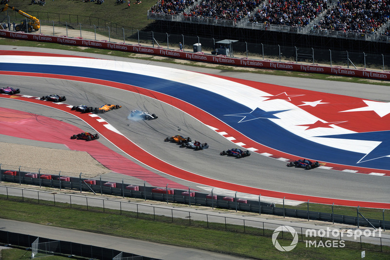 USA - Fernando Alonso/Lance Stroll (course)
