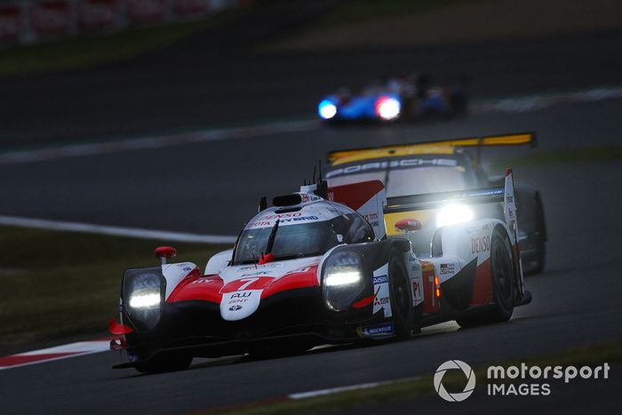 #7 Toyota Gazoo Racing Toyota TS050: Mike Conway, Kamui Kobayashi, Jose Maria Lopez 
