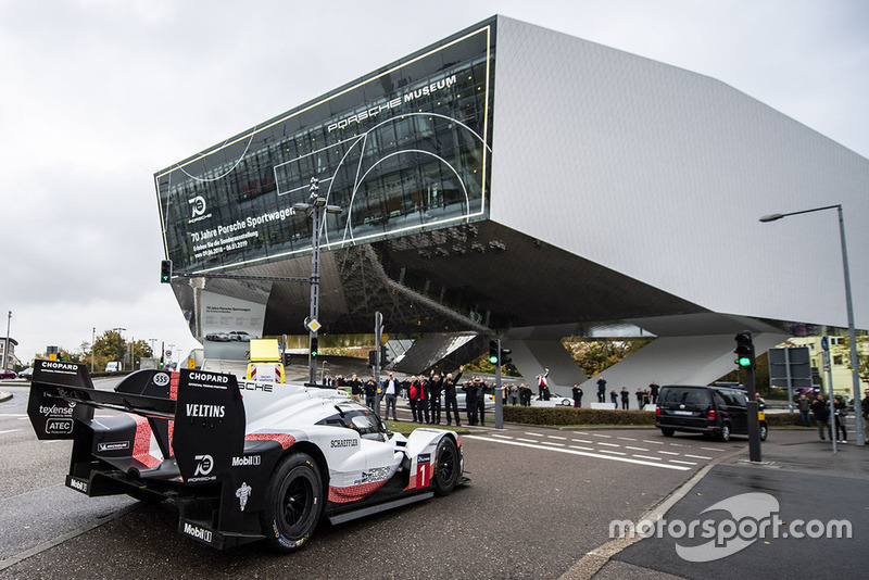 Porsche 919 Hybrid Evo en el museo Porsche