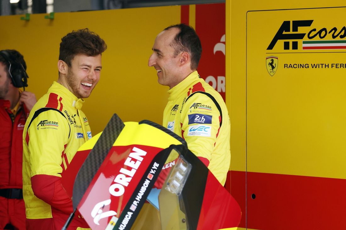 #83 AF Corse Ferrari 499P: Robert Kubica, Philip Hanson