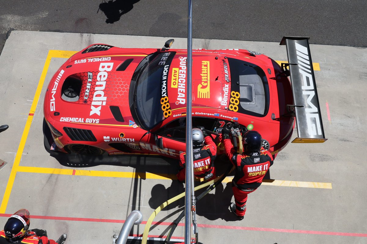 #888 Supercheap Auto Racing Mercedes-AMG GT3: Shane Van Gisbergen, Broc Feeney, Maximilian Gotz