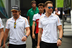 Fernando Alonso, McLaren ve Stoffel Vandoorne, McLaren