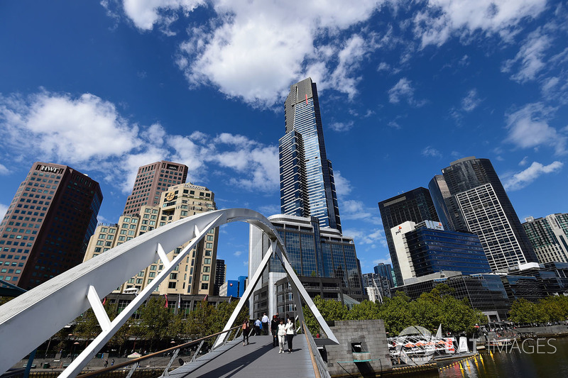 Una vista di Melbourne