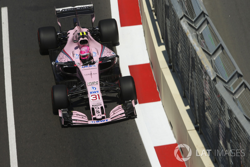 Esteban Ocon, Sahara Force India F1 VJM10