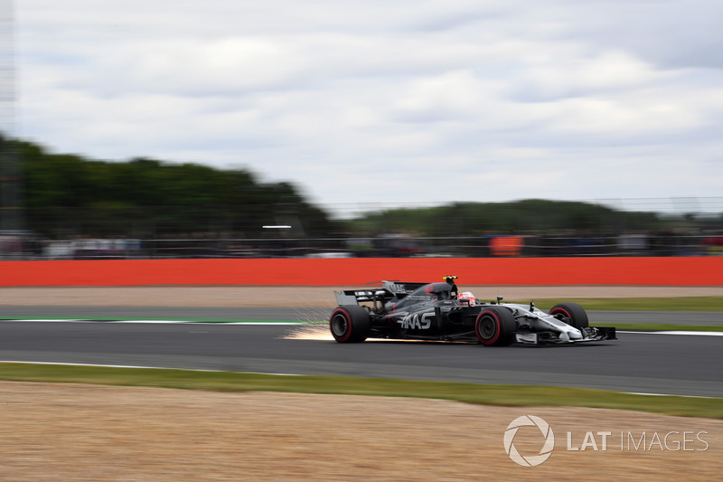 Funkenflug: Kevin Magnussen, Haas F1 Team VF-17