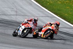 Andrea Dovizioso, Ducati Team, Marc Marquez, Repsol Honda Team