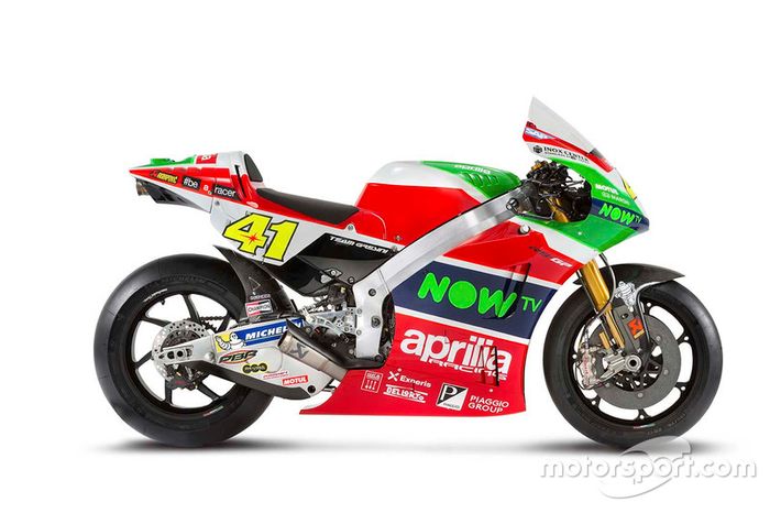 Aprilia RS-GP 2017 del equipo Aprilia Racing Team Gresini