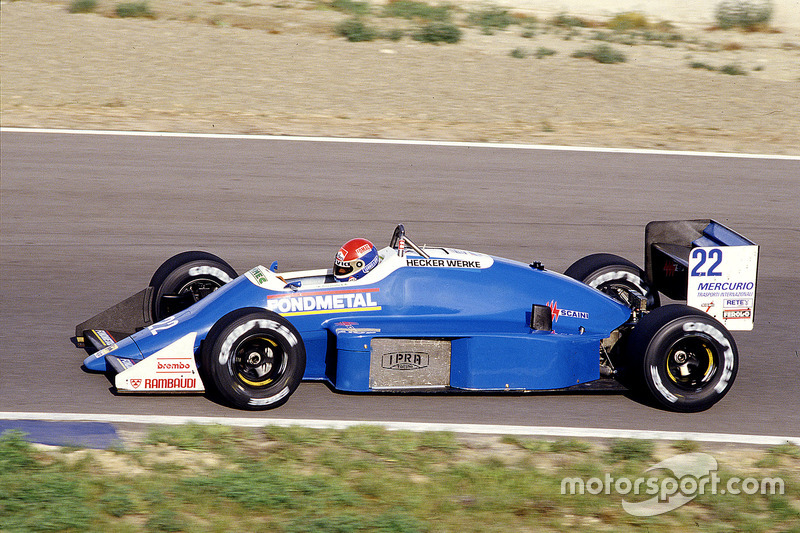 #22 : Franco Forini, Osella FA1G, Alfa Romeo